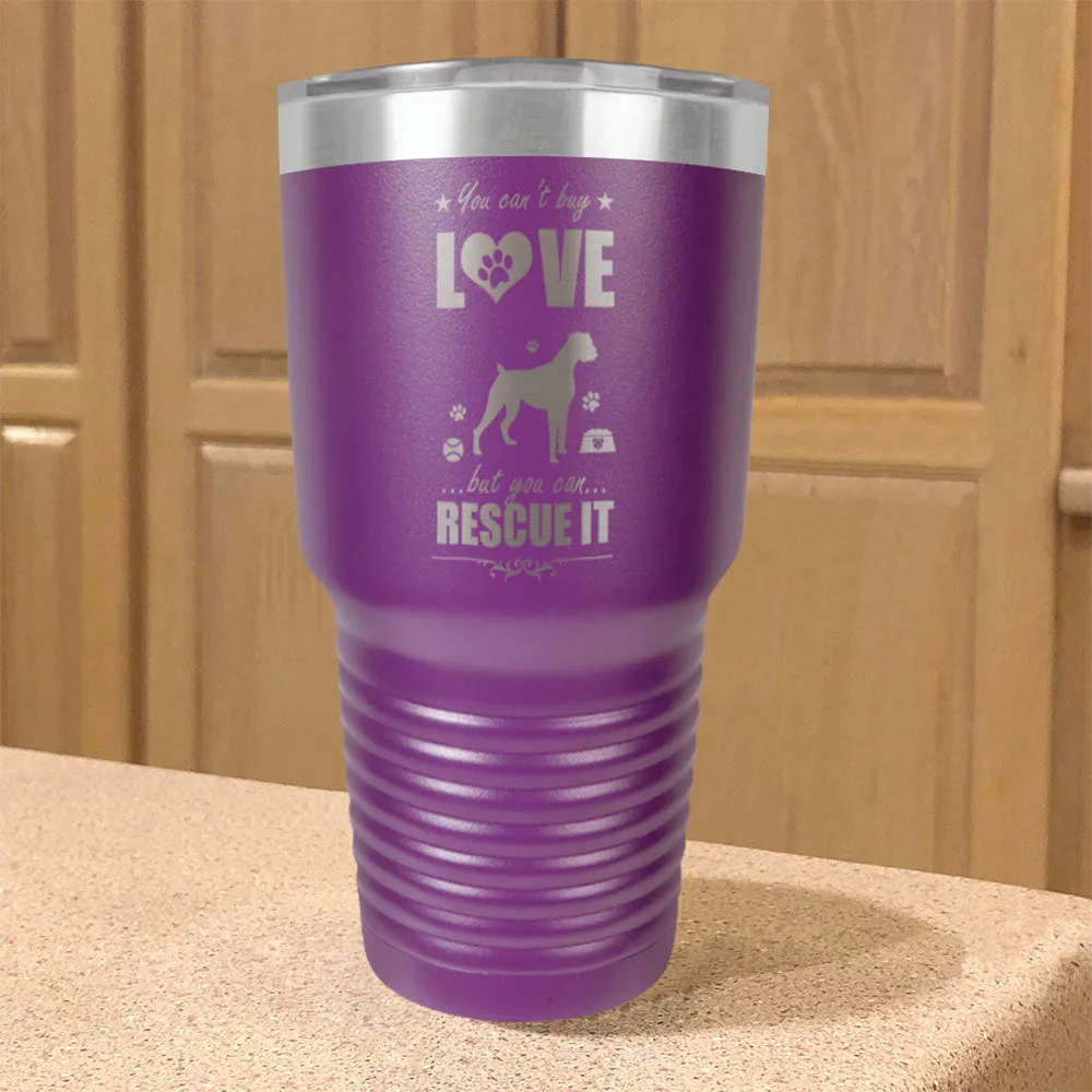 Rescue Dog Stainless Steel Tumbler