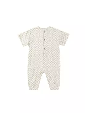 Rylee & Cru - Dove Check Hayes Jumpsuit