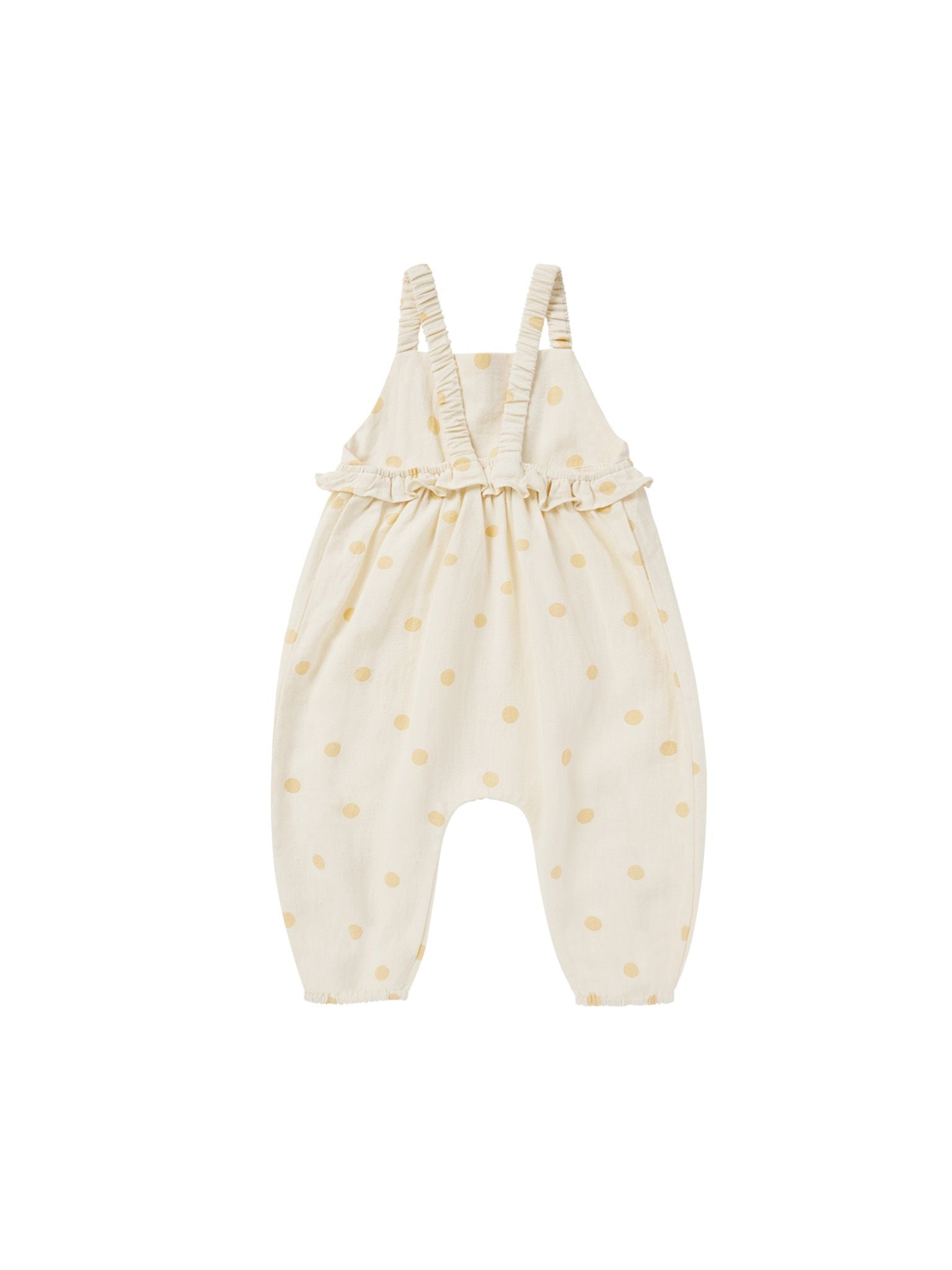 Rylee & Cru - Yellow Polka Dot Kinsley Jumpsuit