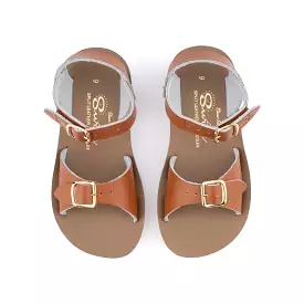 Salt Water Sandals Sun-San Surfer Hook & Loop (Velcro) TAN