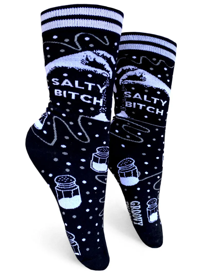 Salty Bitch Womens Crew Socks