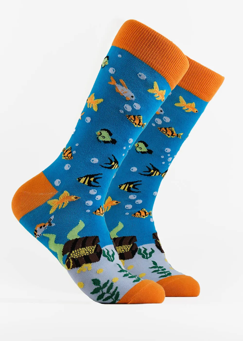 Soctopus Under The Sea Socks Blue