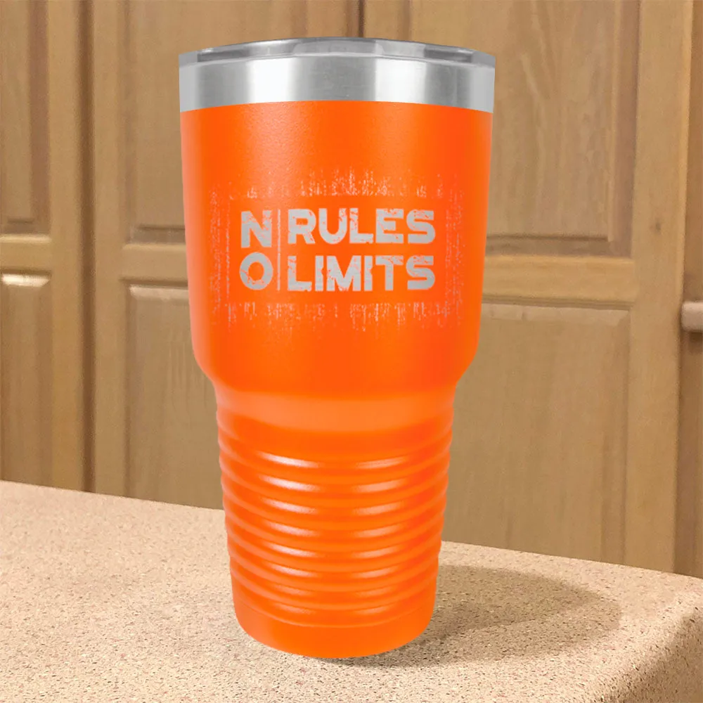 Stainless Steel Tumbler No Rules No Limits