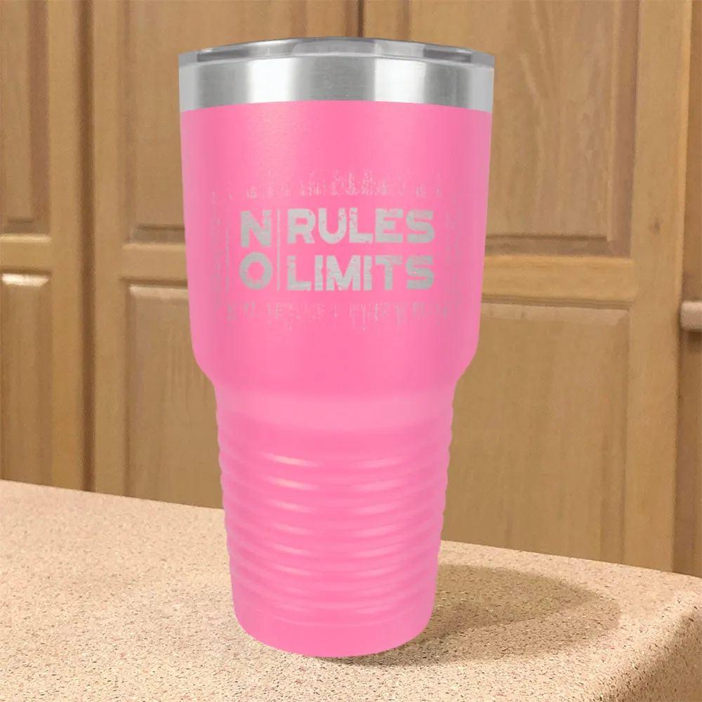 Stainless Steel Tumbler No Rules No Limits