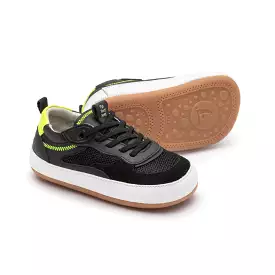 Step Sneakers - Black / Black / Amarelo Neon