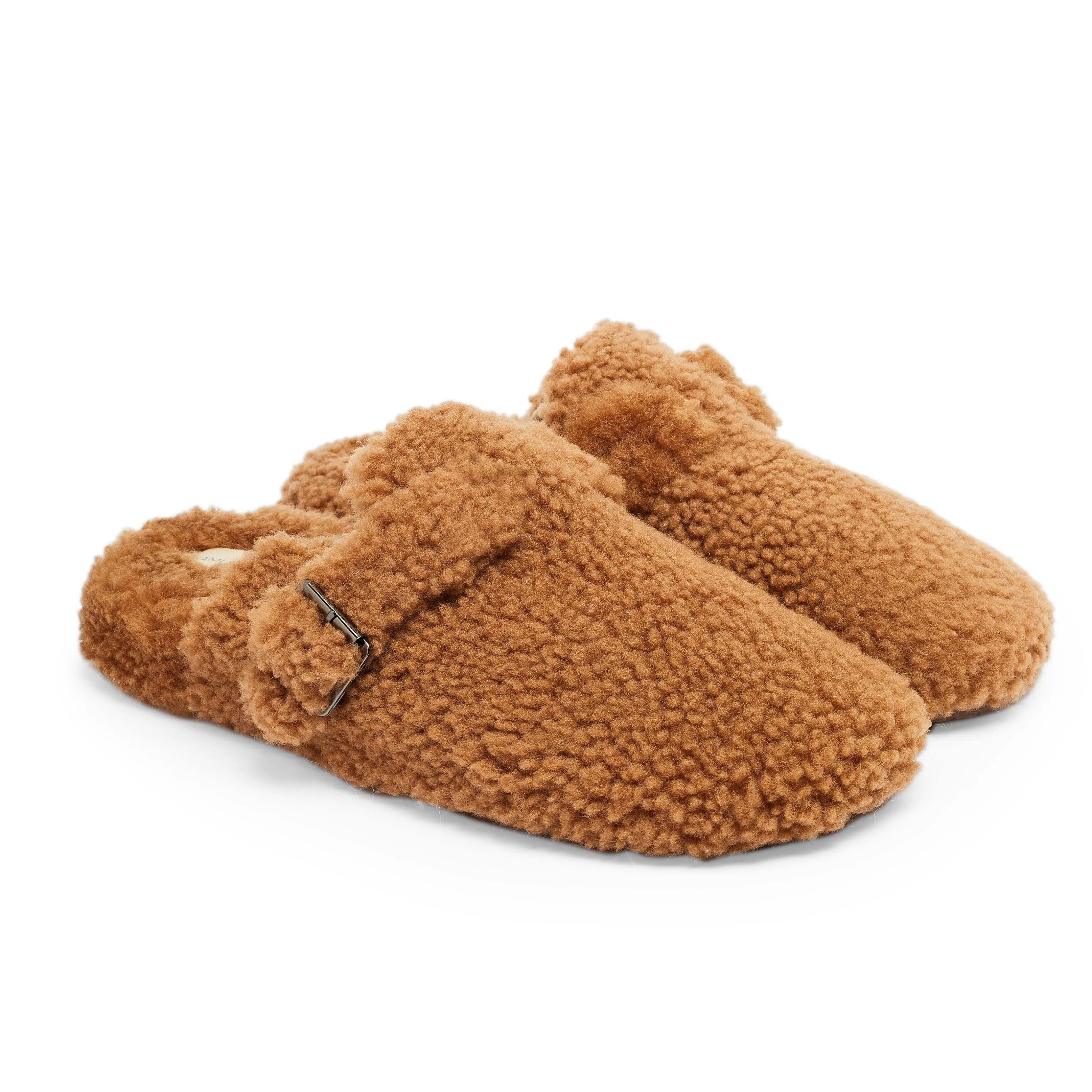 Teddy Buckle Slipper