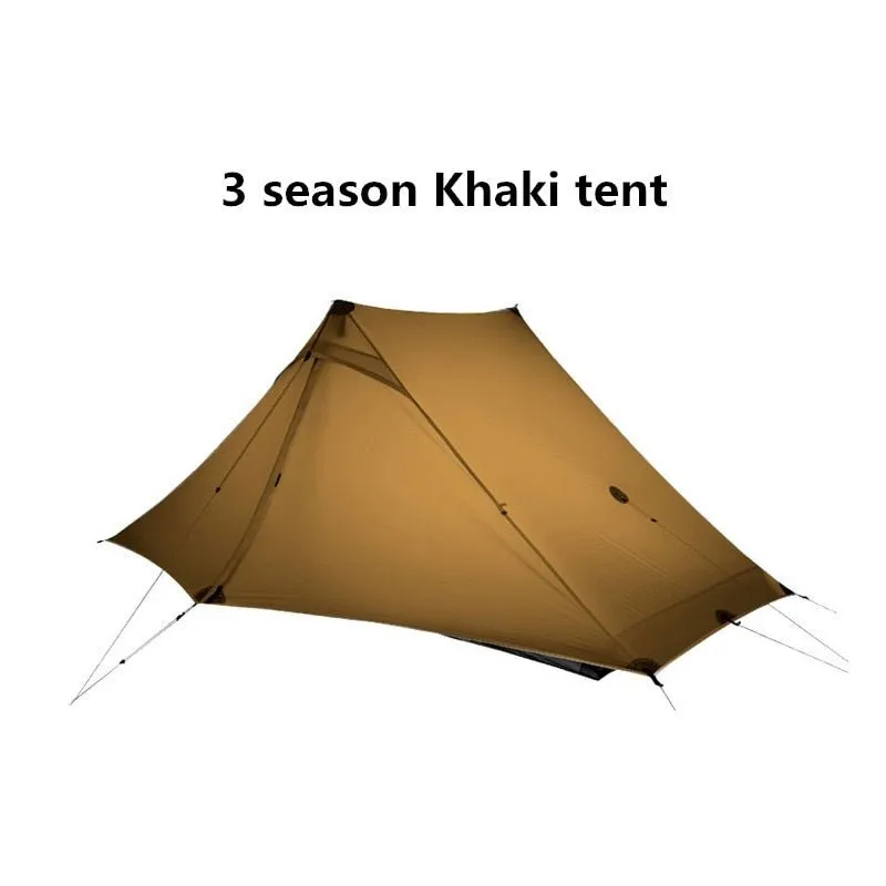 Tente de bivouac ultra-légère pour 2 personnes à simple-paroi 1kg “3F UL GEAR - Lanshan 2 pro”