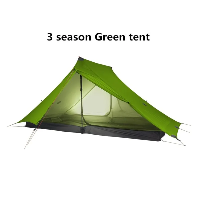 Tente de bivouac ultra-légère pour 2 personnes à simple-paroi 1kg “3F UL GEAR - Lanshan 2 pro”