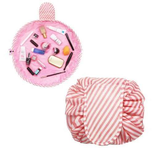 Travel Drawstring Cosmetics Dual Magic Bags Makeup Business Pouchy Magic Toiletries 100% Polyester Handbags