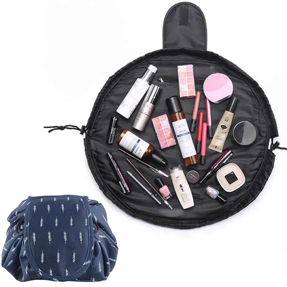 Travel Drawstring Cosmetics Dual Magic Bags Makeup Business Pouchy Magic Toiletries 100% Polyester Handbags