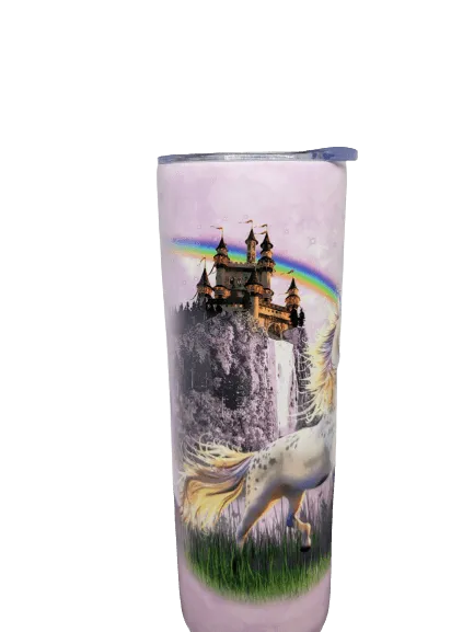 Unicorn Castle Barista Tumbler