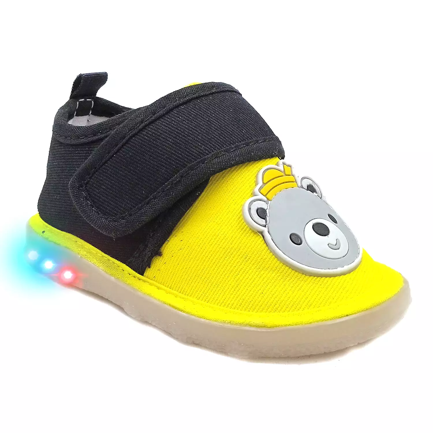 Urbanfeet Attractive King Bear Shoes with LED Light | Shoes for Baby Boys & Girls | 12 Months to 24 Months