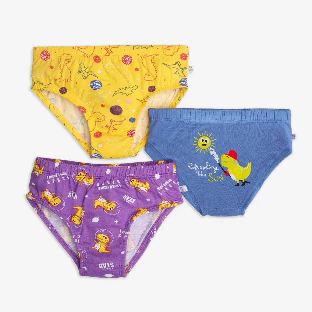 Young Girl Briefs -3 Pack (Finding Dino 2.0)